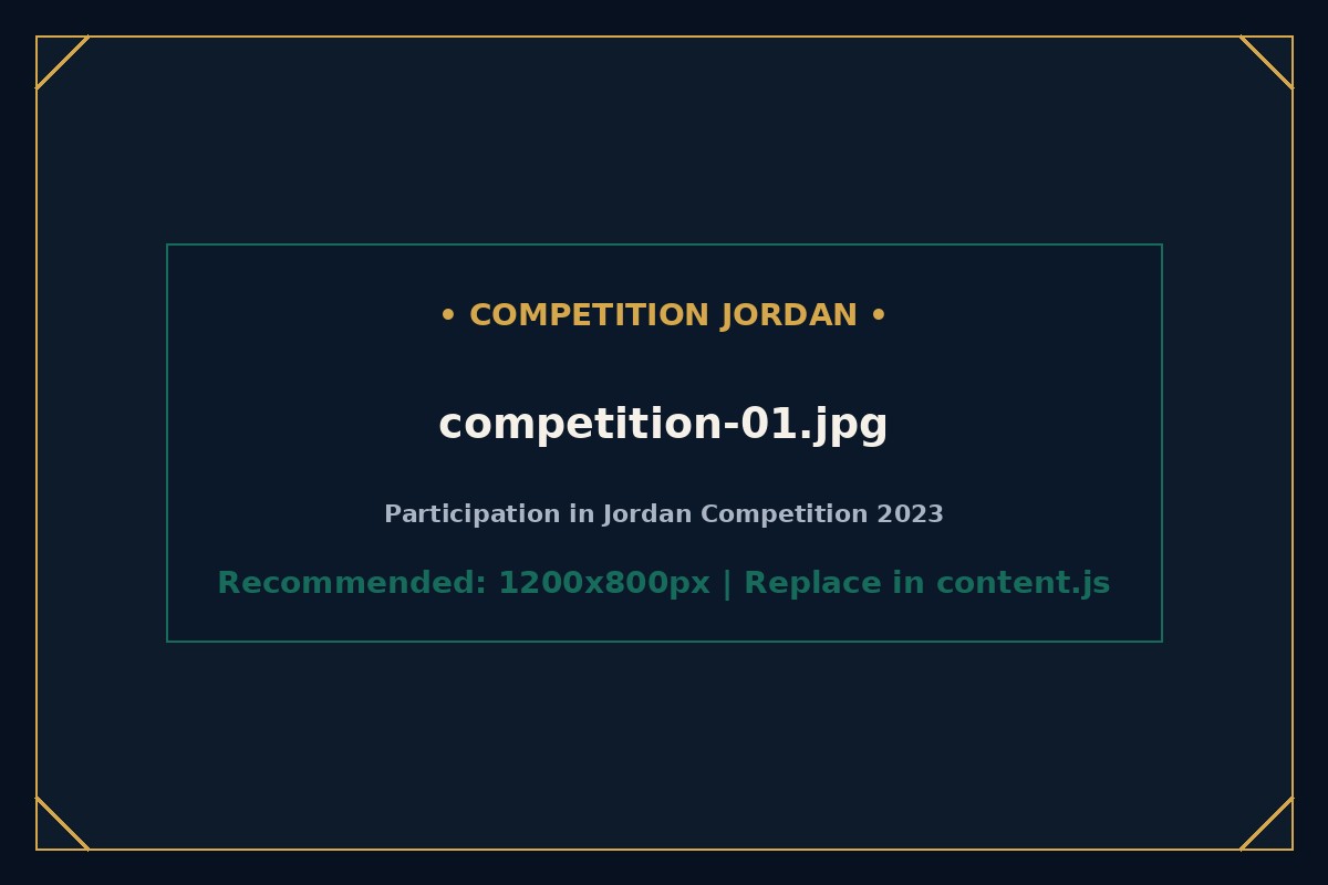 المشاركة في مسابقة الأردن 2023